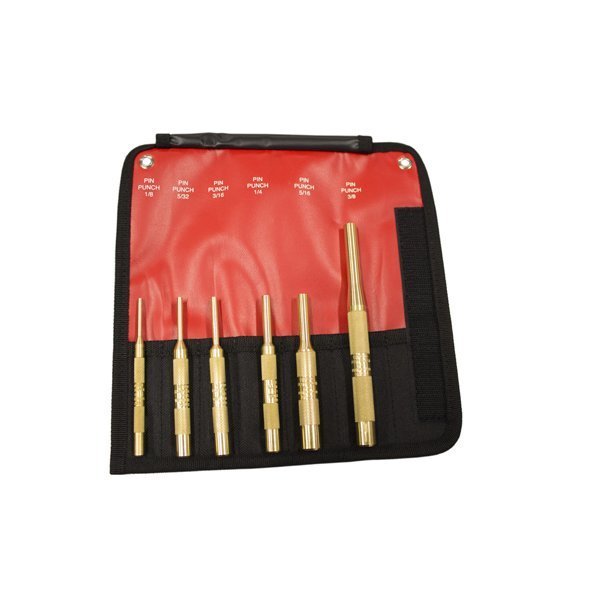 Mayhew 6PC BRASS PIN PUNCH SET MY67007